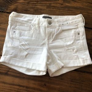 Express Stretch Short MIDI Low Rise Size 2